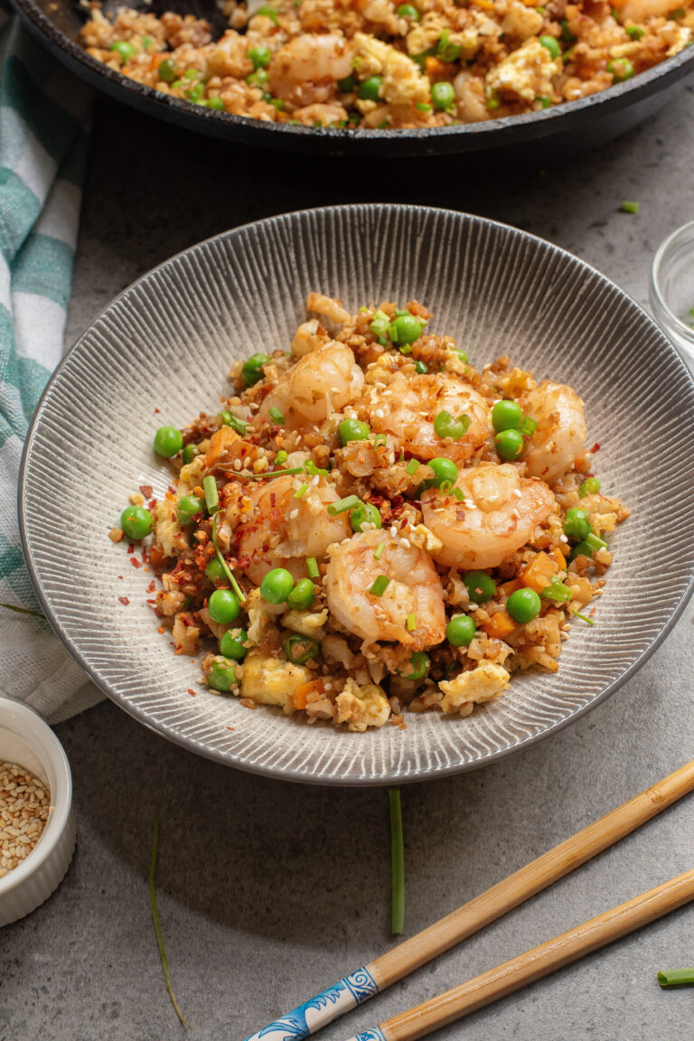 Shrimp Cauliflower Fried Rice